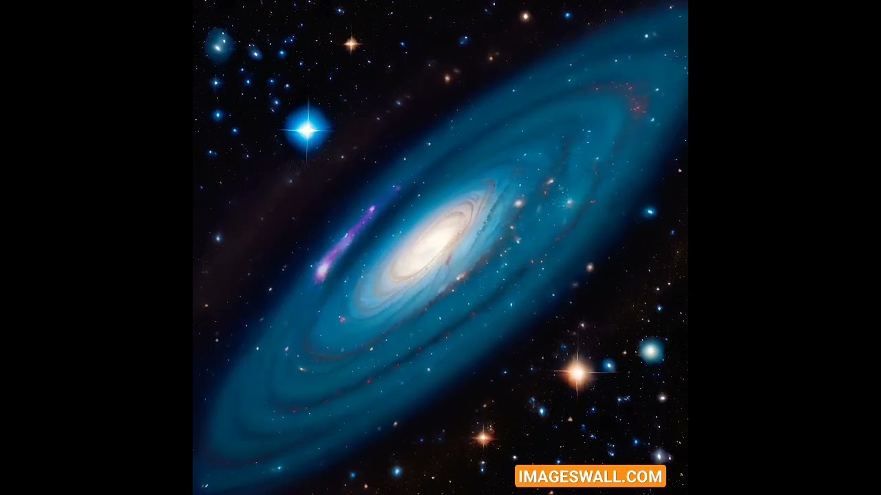 galassia in movimento
