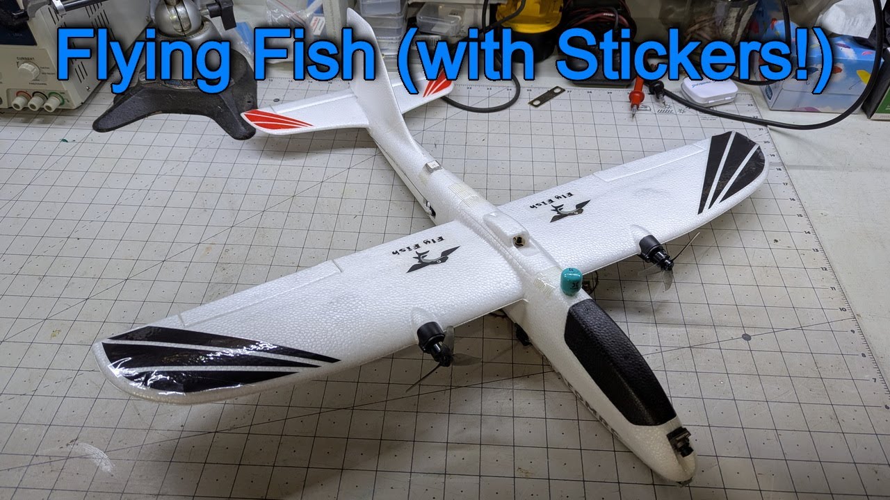 AtomRC Flying Fish – Stickers and Tips