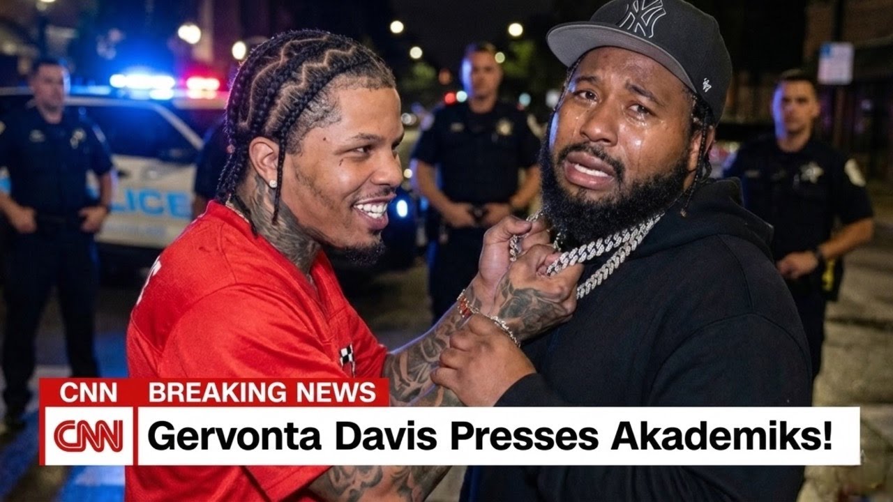 BREAKING: Gervonta Davis THREATENS DJ Akademiks As He Runs From THE FEDS!