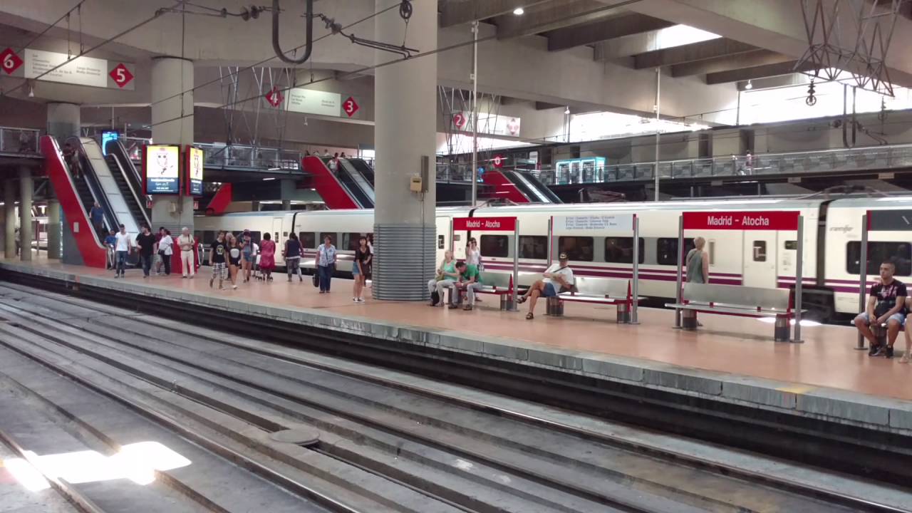 Estación Atocha Madrid España RENFE