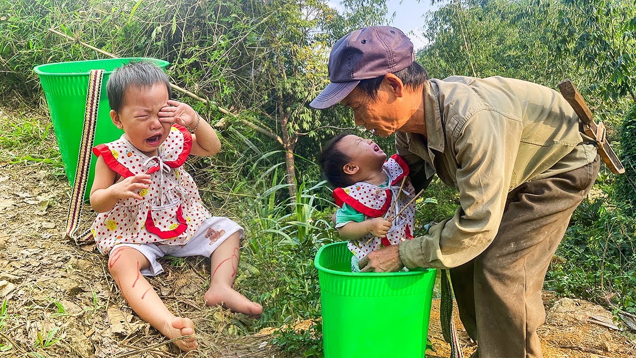 Save the abandoned child - Buy food and cook for your baby - Want to send your child to school