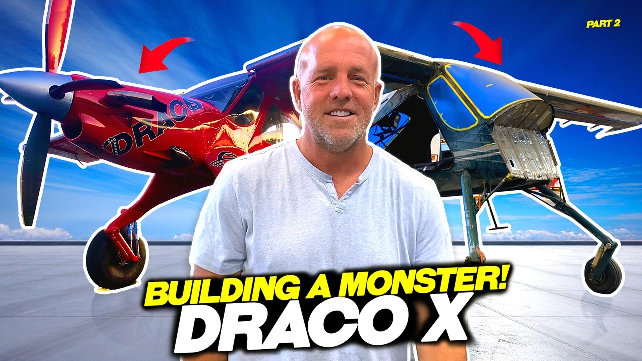Re-Building a Monster Airplane - Draco X | Ep2