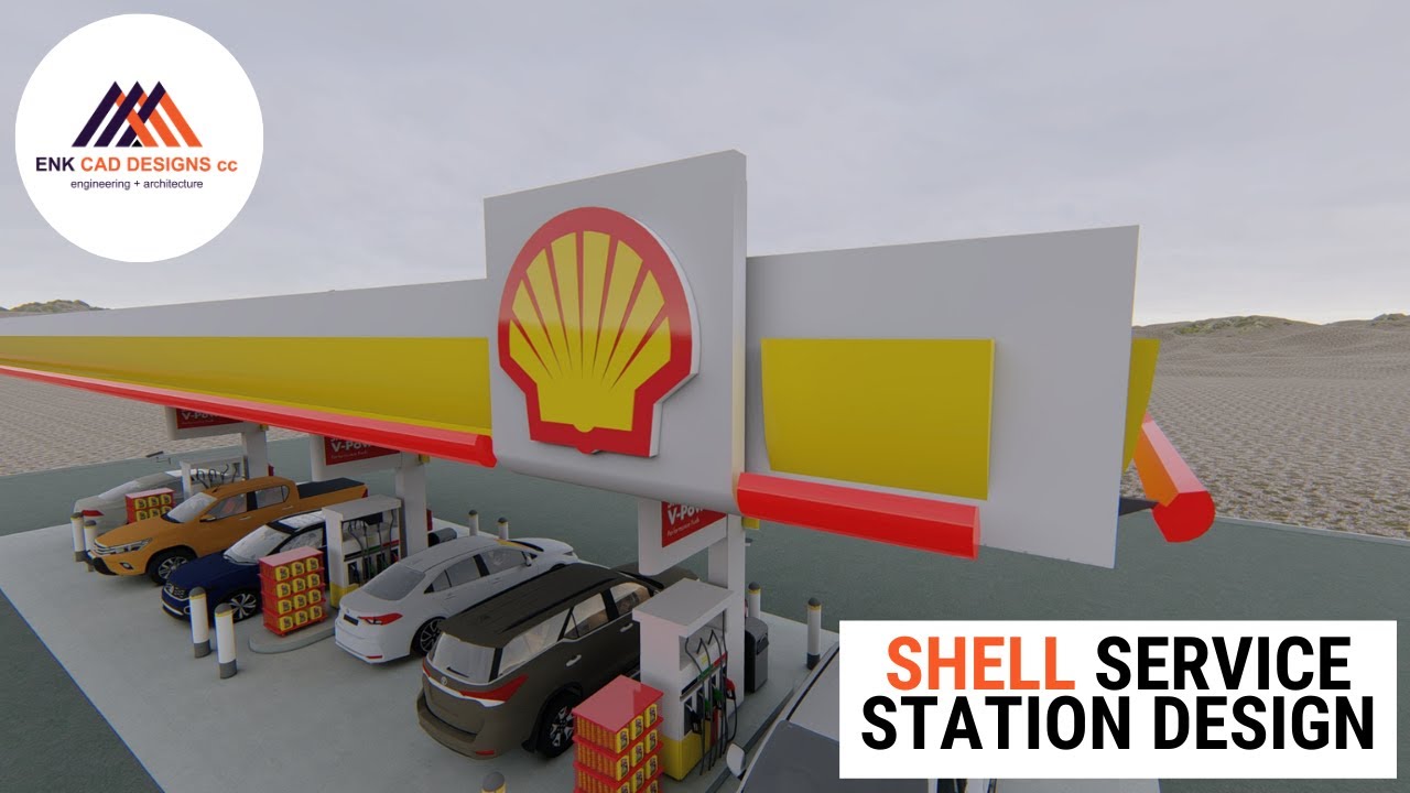 Shell Service Station | Shell Fuel Station | Shell Garage Design Teaser