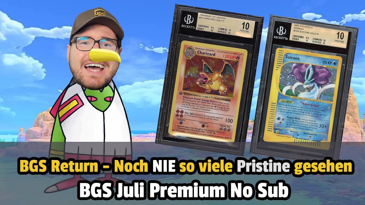 BGS Premium Juli Return - Noch 🔥NIE🔥 so viele BGS Pristine Karten gesehen