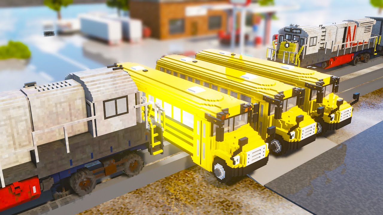 Train Crashes on Railroad #2 - Teardown