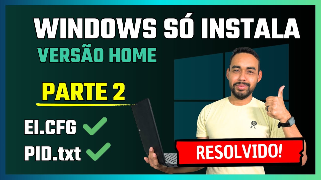 Windows Só Instala a Versão Home + Erro 0x8007007B