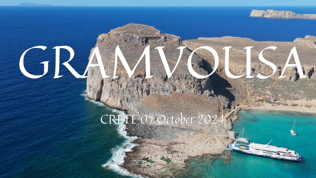 GRAMVOUSA CRETE 07 10 2024  - CRUISE FROM BALOS