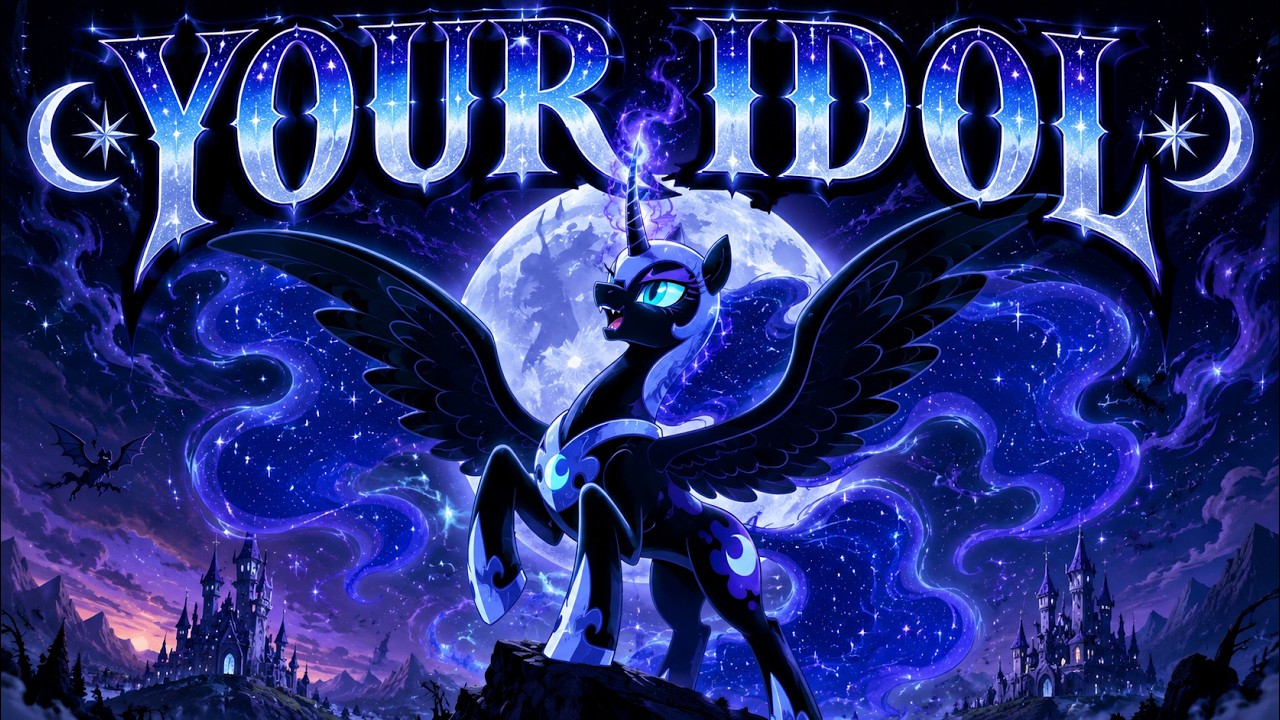 Your Idol &ndash; Nightmare Moon's Version (My Little Pony) | A.I. Concept Cover
