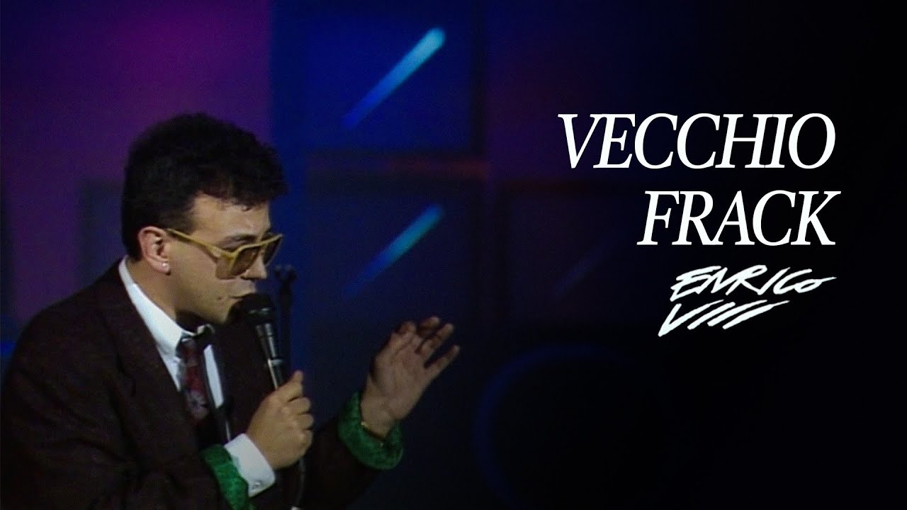 Enrico Ruggeri - Vecchio Frack (Enrico VIII Live Tour)