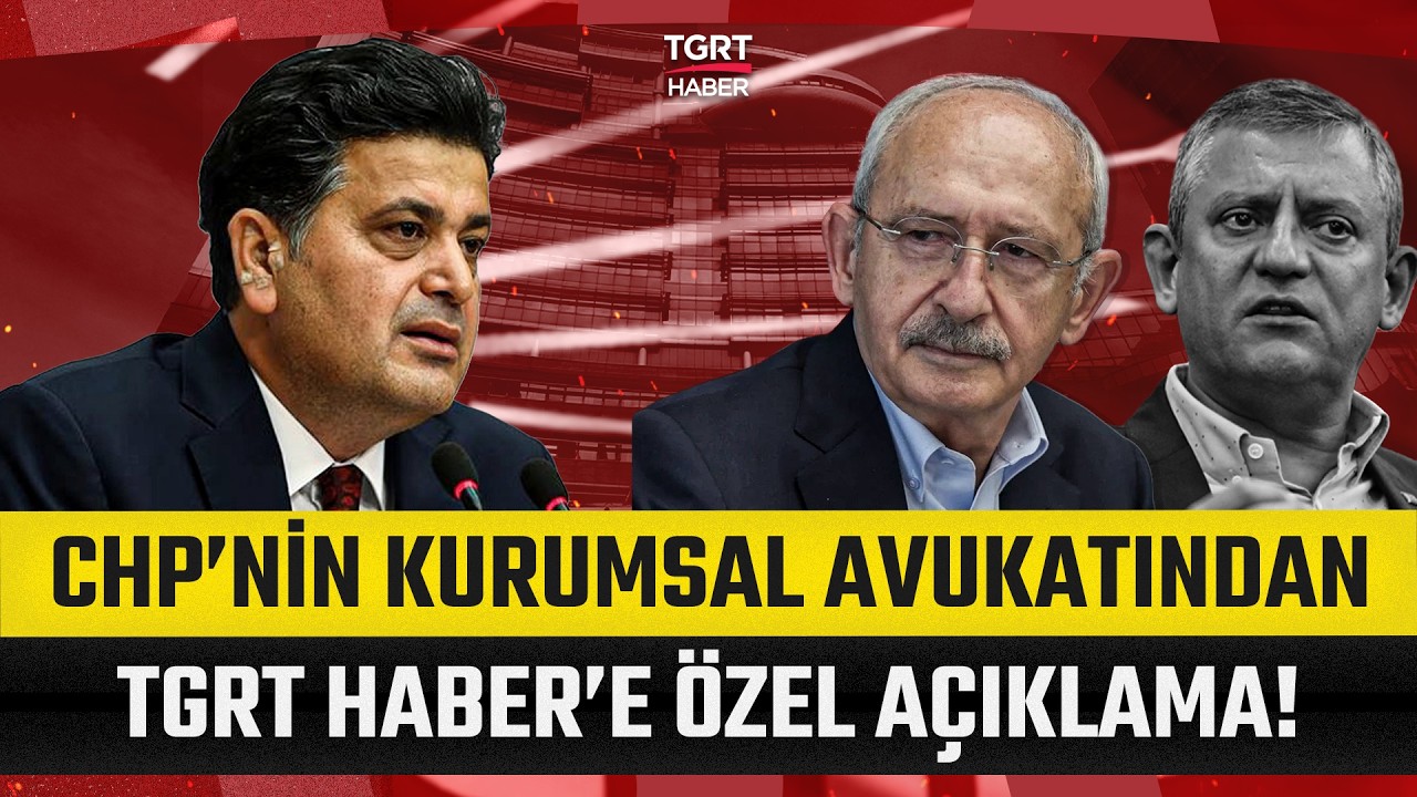 CHP'nin Avukatı Celal &Ccedil;elik Kurultaya Noktaya Koydu: '&Ouml;zg&uuml;r &Ouml;zel Y&uuml;z&uuml;nden Kurultay Yapılamıyor!'