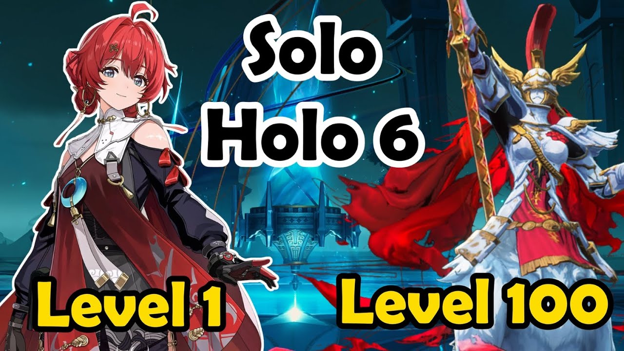 Danjin Solo Lioness Hologram 6 ( Level 1 Solo Level 100 ) | Wuthering Waves