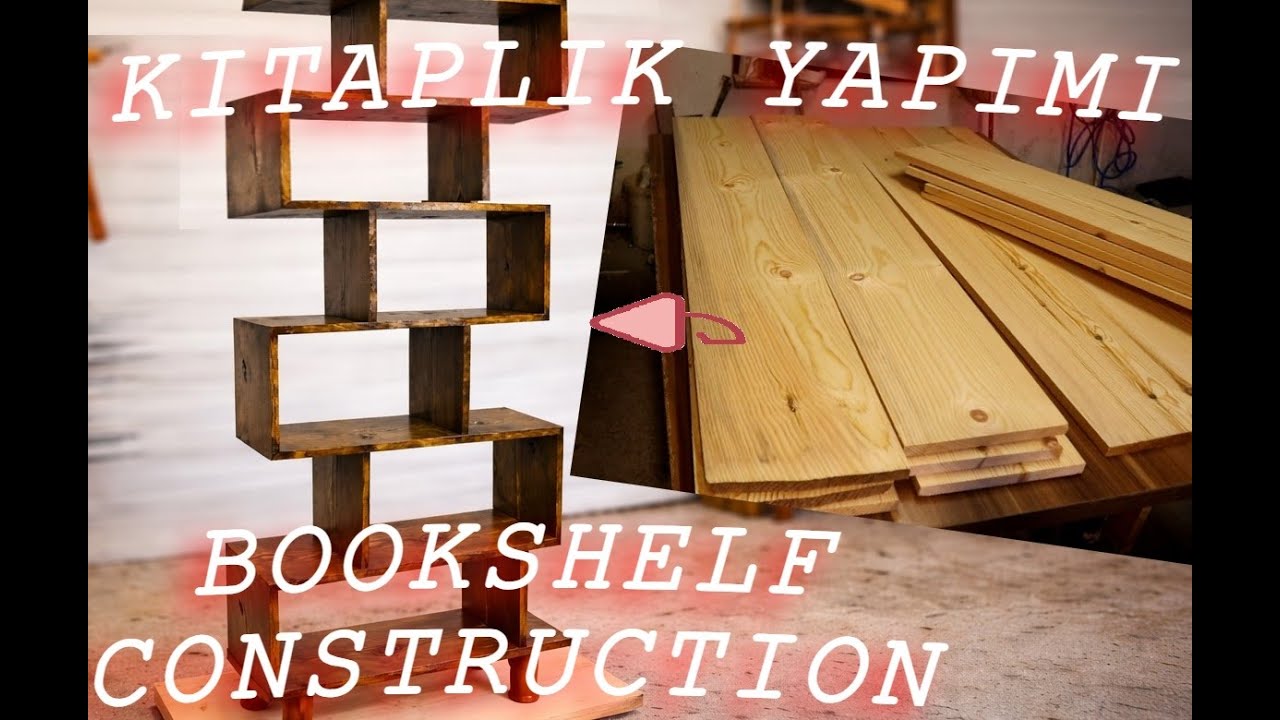 Ahşaptan Kitaplık Yapımı | Tüm Aşamalarıyla