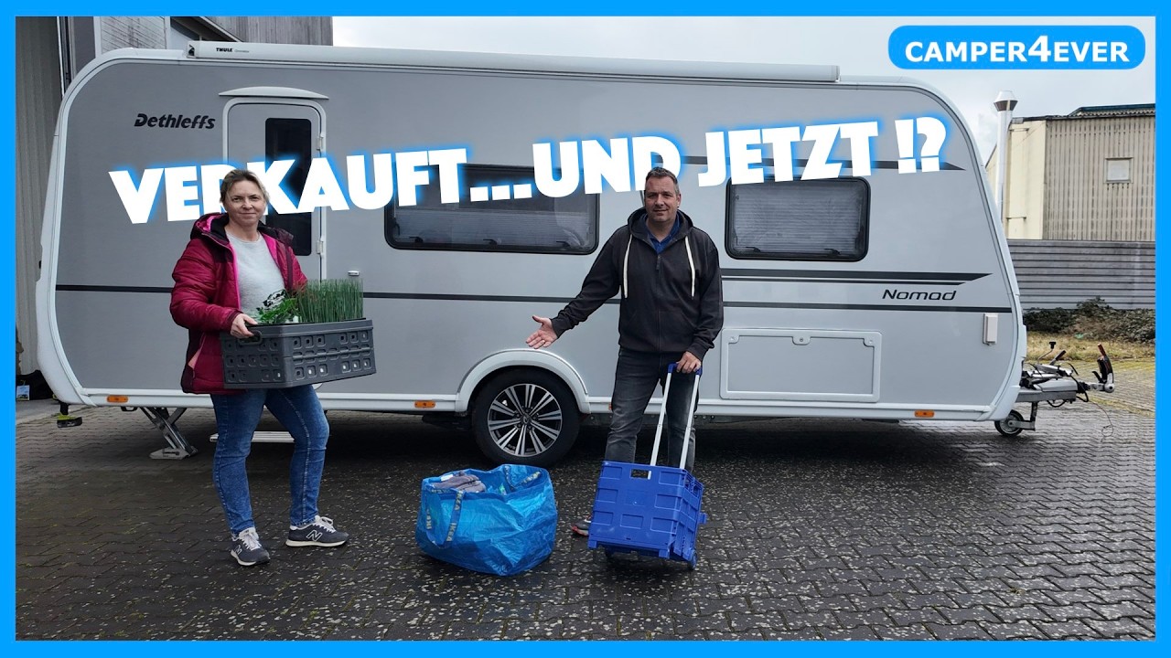 Was man über die Jahre im Wohnwagen alles ansammelt🤦‍♂️ Was bekommen wir jetzt - erste Info im Video