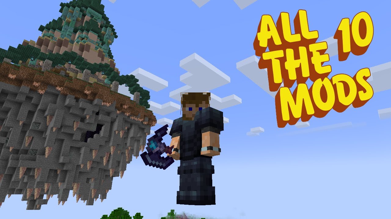 All The Mods 10 (ATM10) - Ep 17 -  Just Dire Things Creative Flight!