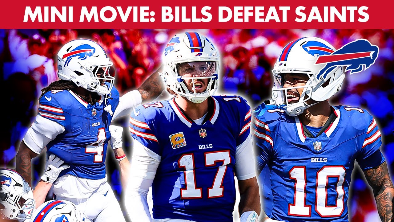 Rewatch The Win Over The Saints In Week 4! | Mini Movies | Buffalo Bills