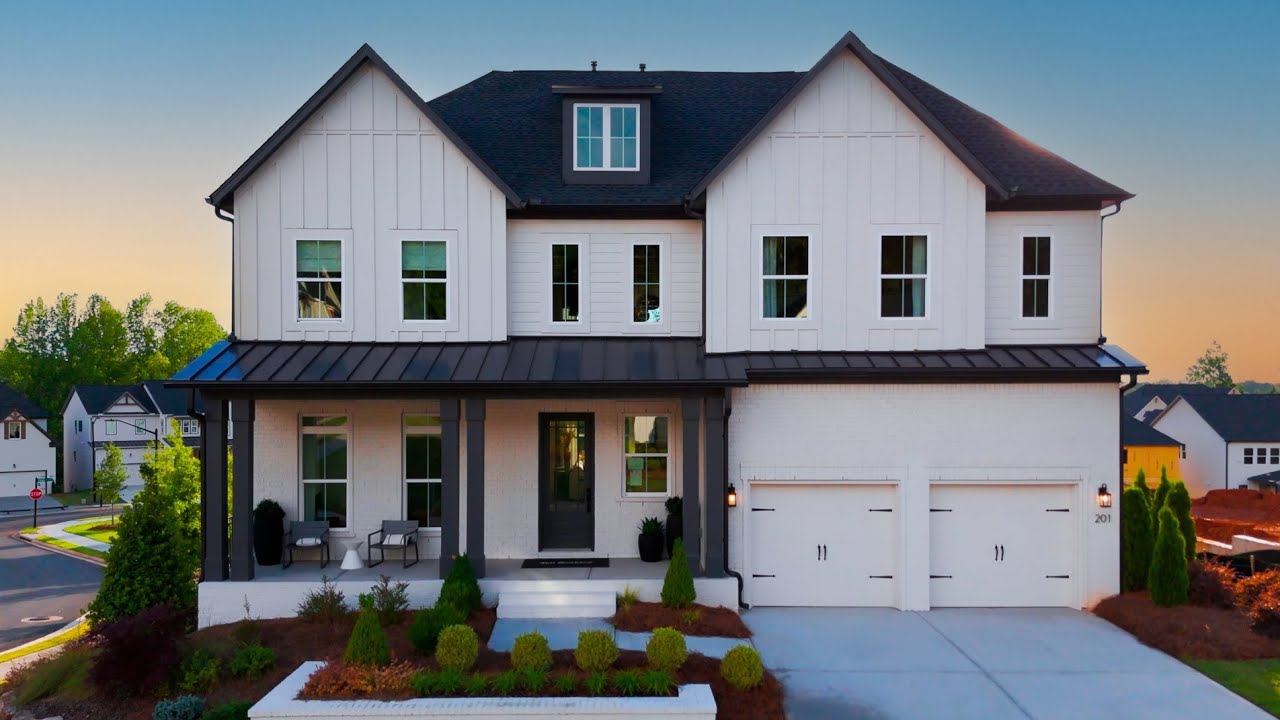 Inside A $1,200,000+ LUXURY Toll Brothers Hedgerow Model Home | Woodstock Georgia | ELITE VISUALS
