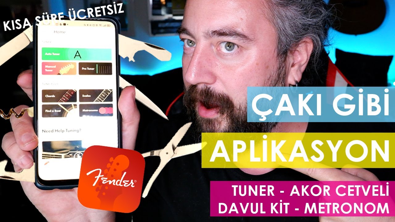 ÜCRETLİ OLMADAN İNDİRİN (Fender Tune - Gitar Aplikasyonu)