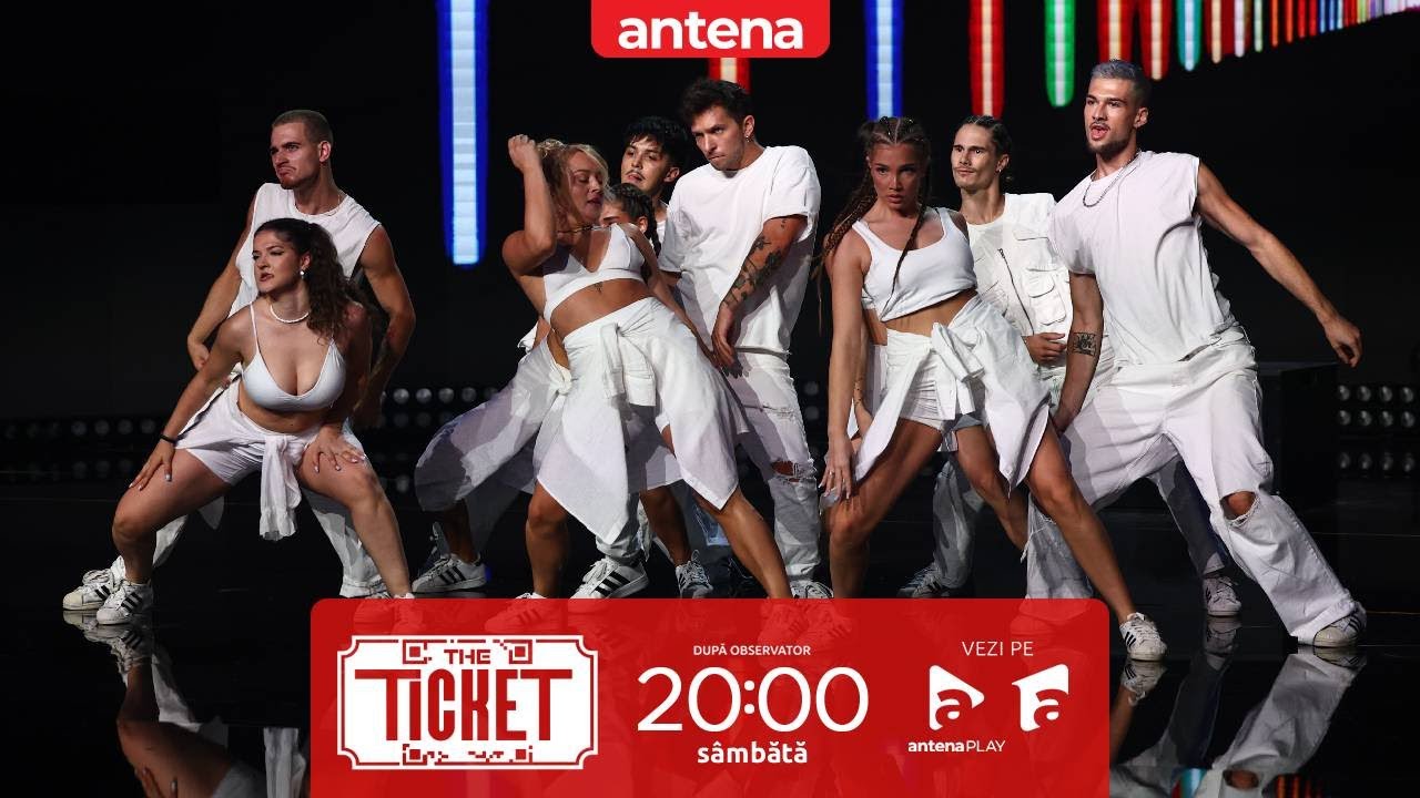 Desfășurare de forțe! Challenge Family dă viață platoului The Ticket cu un moment energic de dans