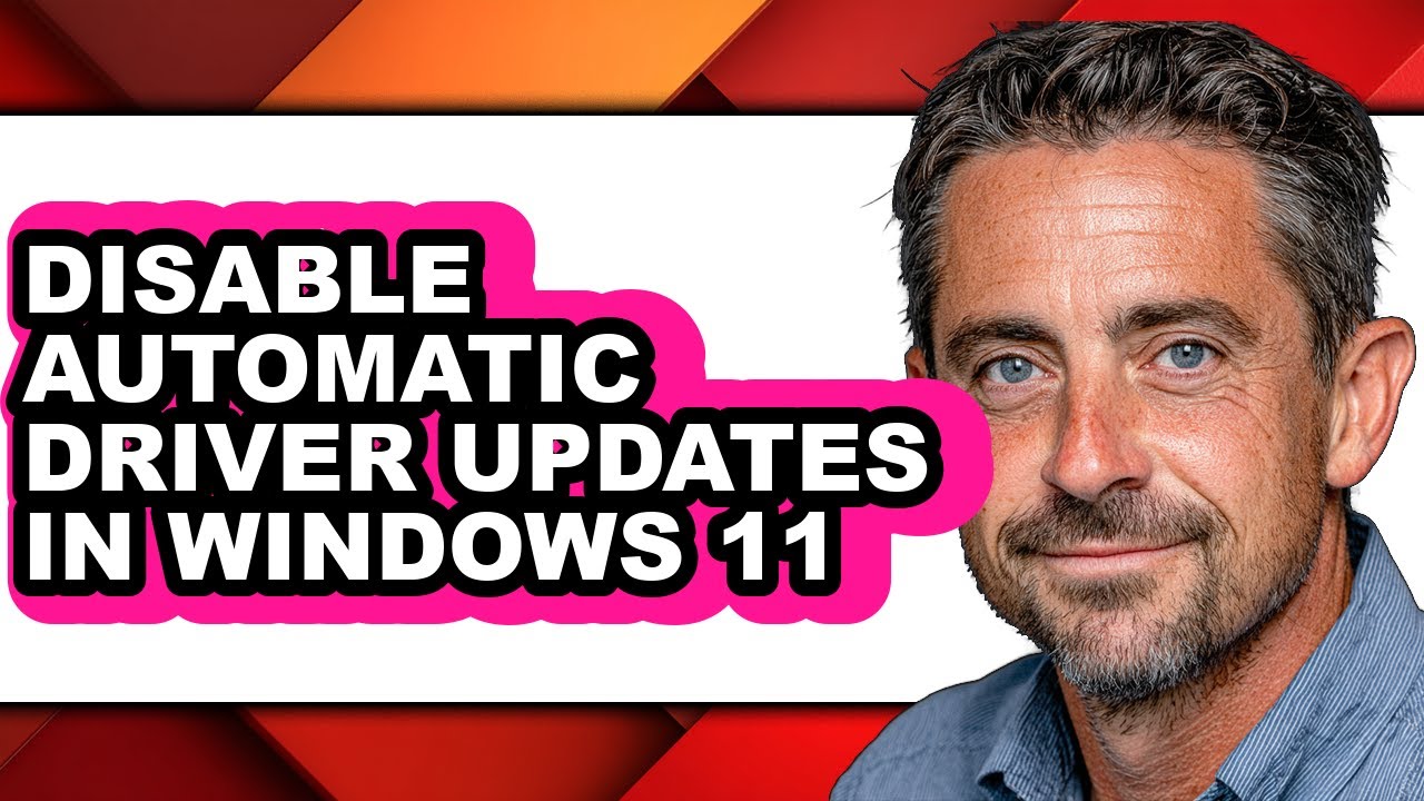 How to Disable Automatic Driver Updates in Windows 11 (full Guide)