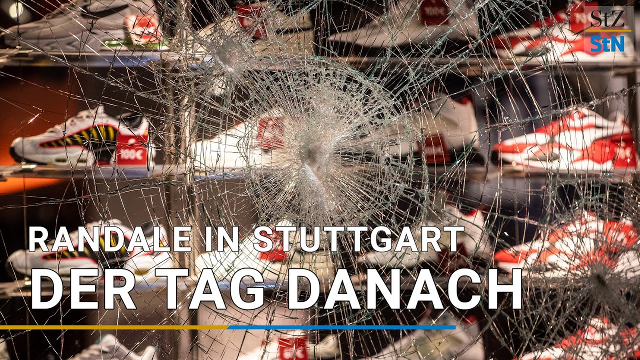 Randale in Stuttgart: Erste Bilanz am Tag danach