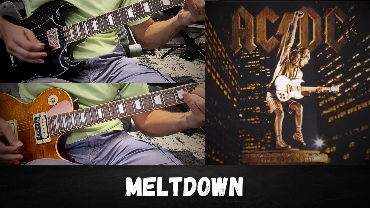 AC/DC - Meltdown (guitar/bass cover)