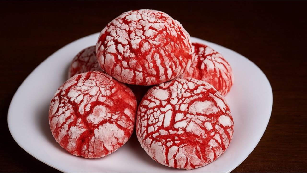 From Zero to Cookie Hero: 5-Minute Red Velvet Crinkle Cookies