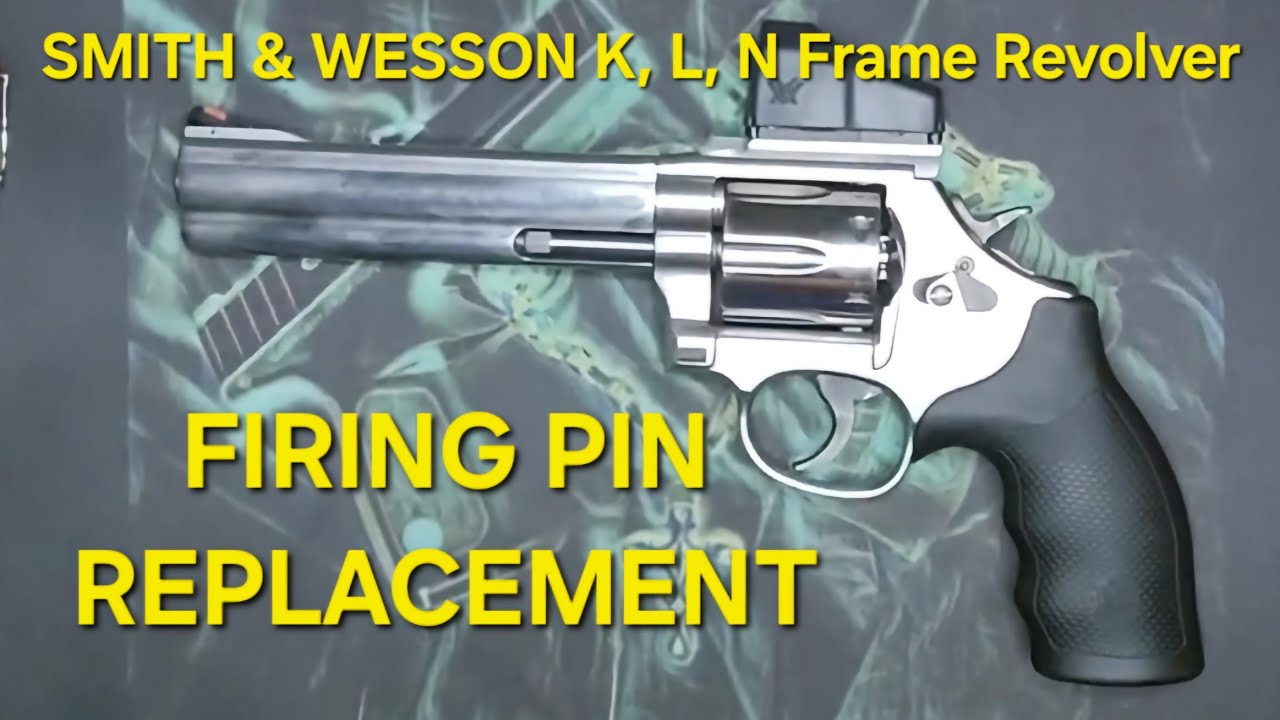 Замена ударника револьвера Smith and Wesson K, L, N Frame