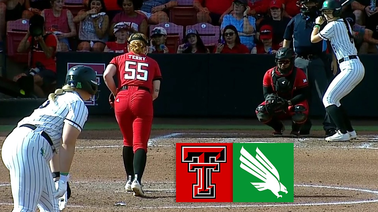 North Texas vs #2 Texas Tech Women's College Softball Highlights Full Game 2026
