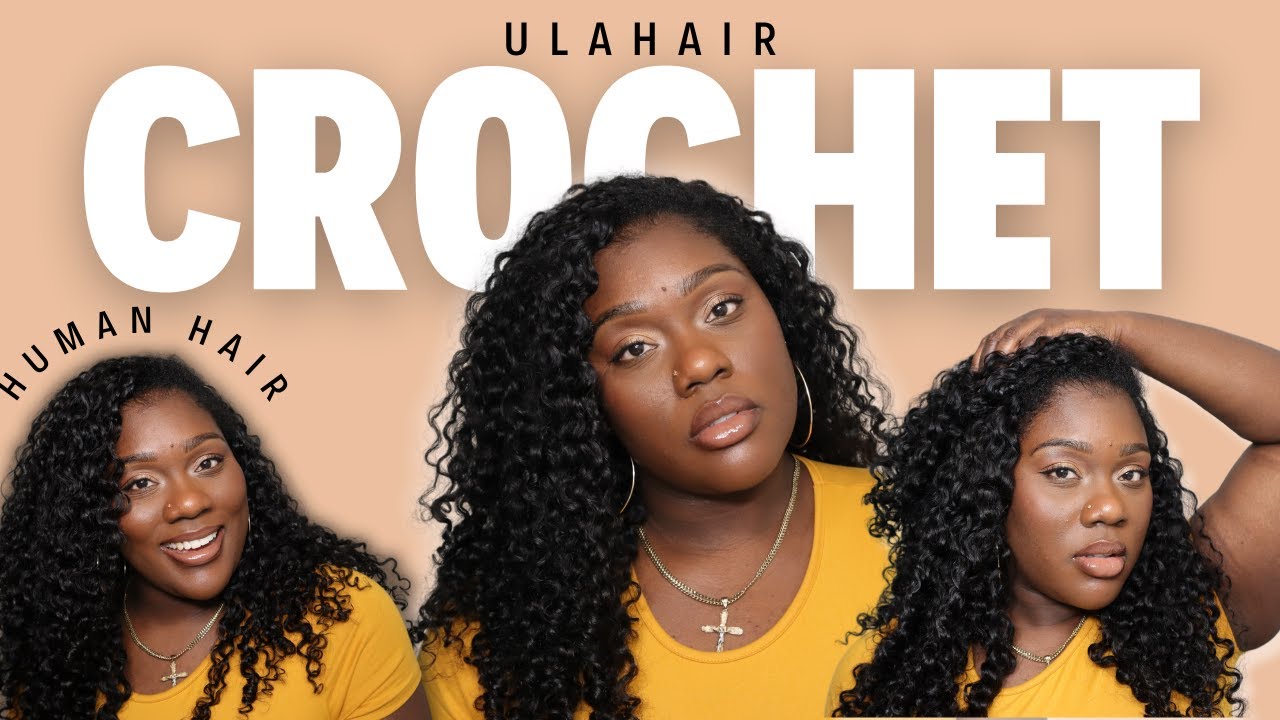 Feather HUMAN Crochet Hair! Quick and Easy Style in 2 Hours | ULAHAIR