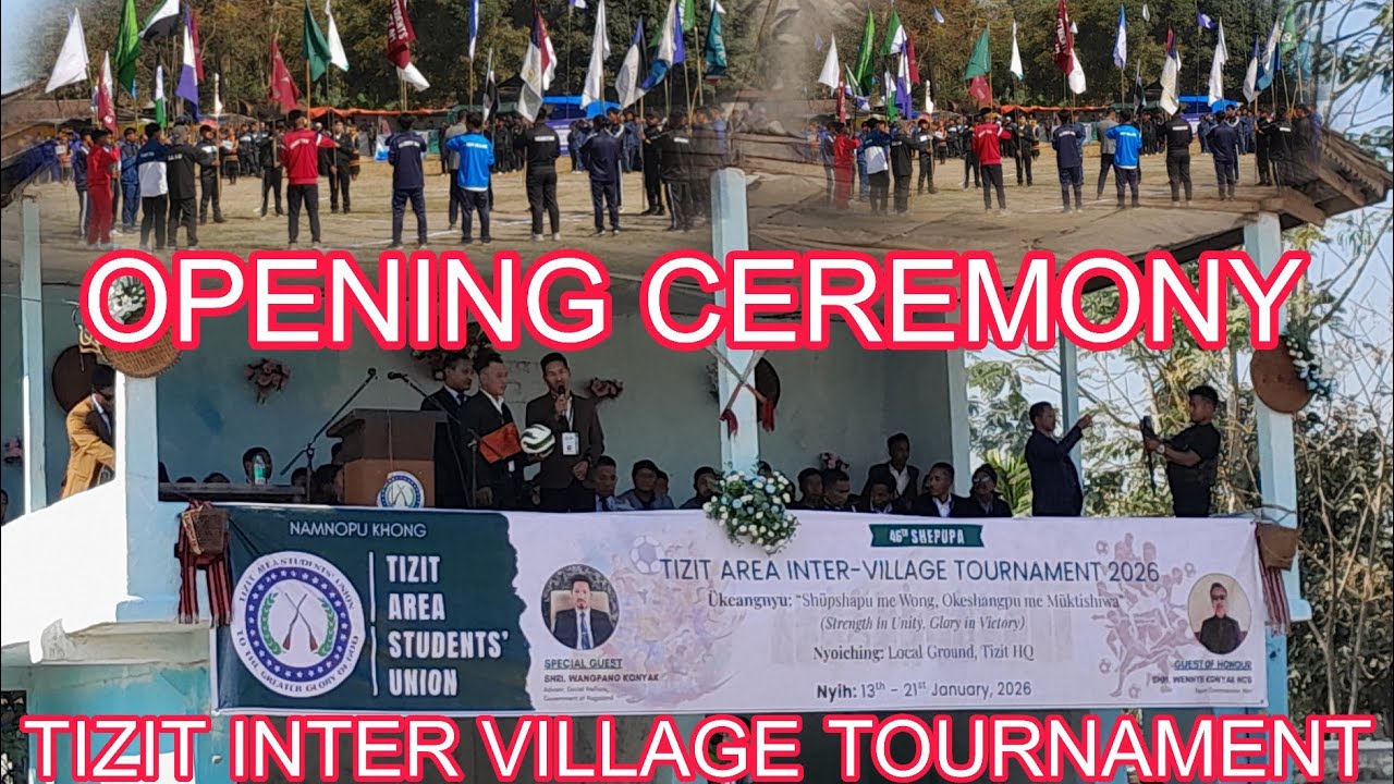 OPENING CEREMONY TIZIT INTER VILLAGE TOURNAMENT 2026.