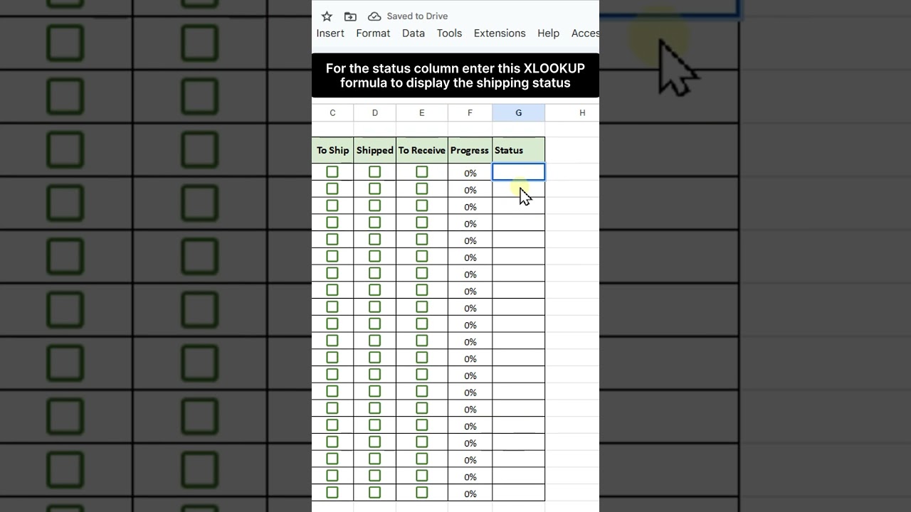 Automate Delivery Tracking with Google Sheets 🚚📦