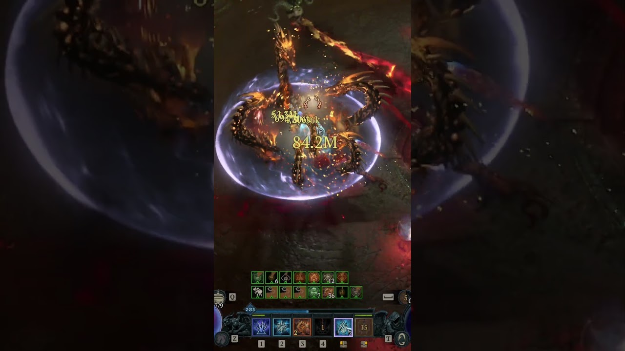 Diablo IV: ANDARIEL Boss Fight | Torment III | Sorceress Hydra Build | Fast Farm | Guide | SEASON 9