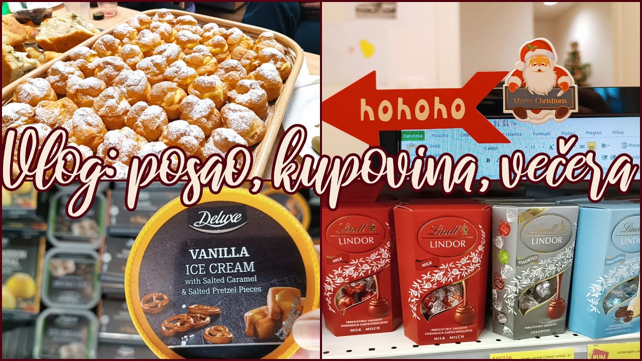 Vlog - posao, kupovina, večera - Aleksandra S.