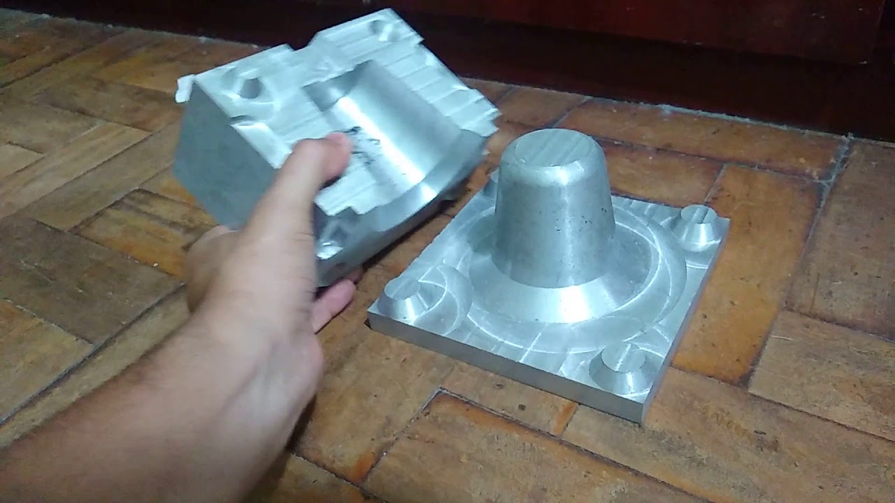 Em breve molde coquilha de pilão (socador de alho)