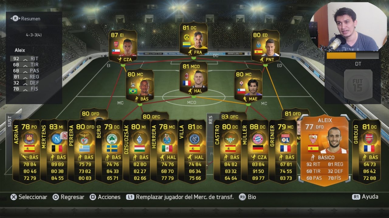 Fifa 15 Ultimate Team - Team IF - Todos mis jugadores IF en un solo equipo, partidazos nos tocan !!!