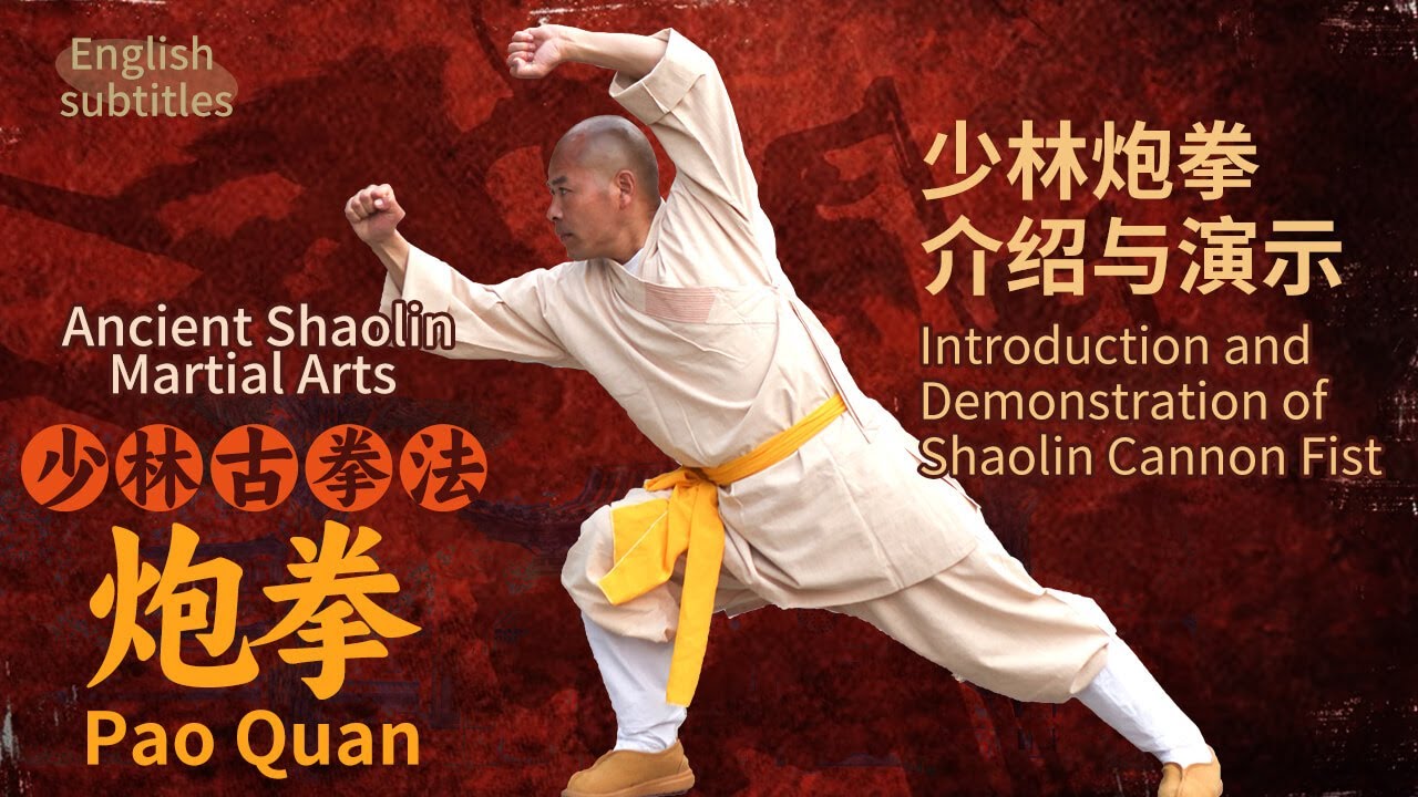少林炮拳 Introduction and Demonstration of Shaolin Pao Quan#chinesekungfu #wingchun #shaolinmonk shao
