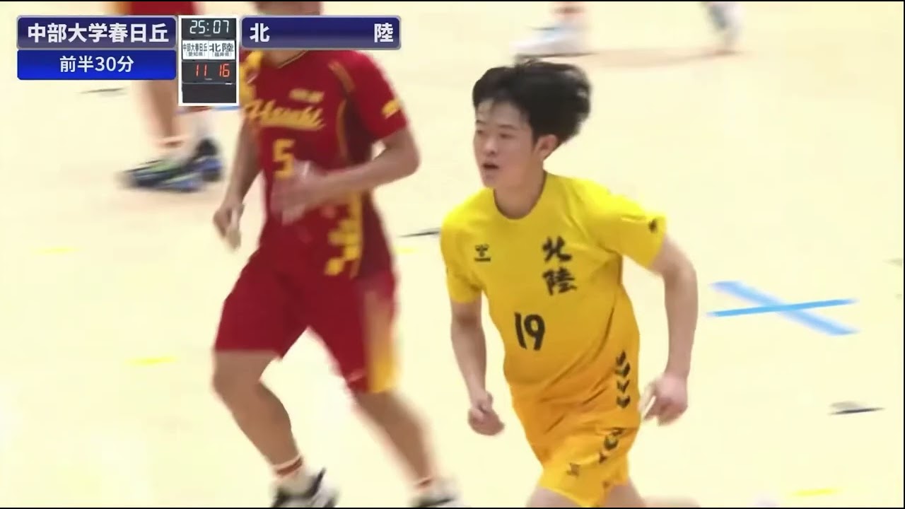 ハンドボール北陸高校　関口比呂　プレー集