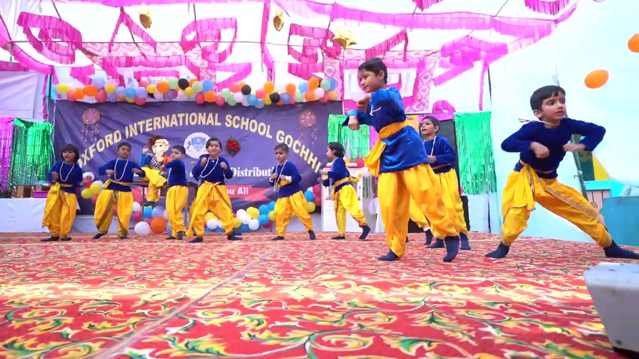 Annual function and prize distribution 2023-24. Oxford international school Gochhi (Jhajjar) 2