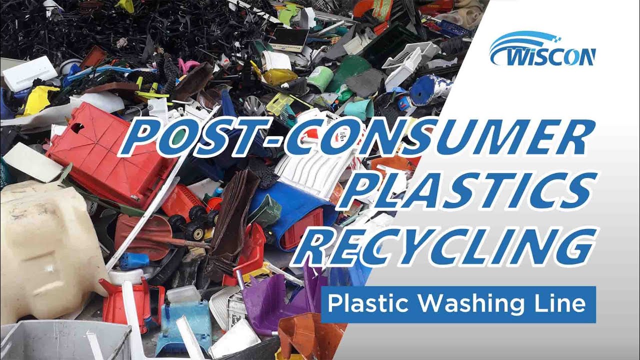 Línea de Reciclaje de Plásticos Postconsumo/ Línea de Lavado de Plásticos HDPE de Chatarra