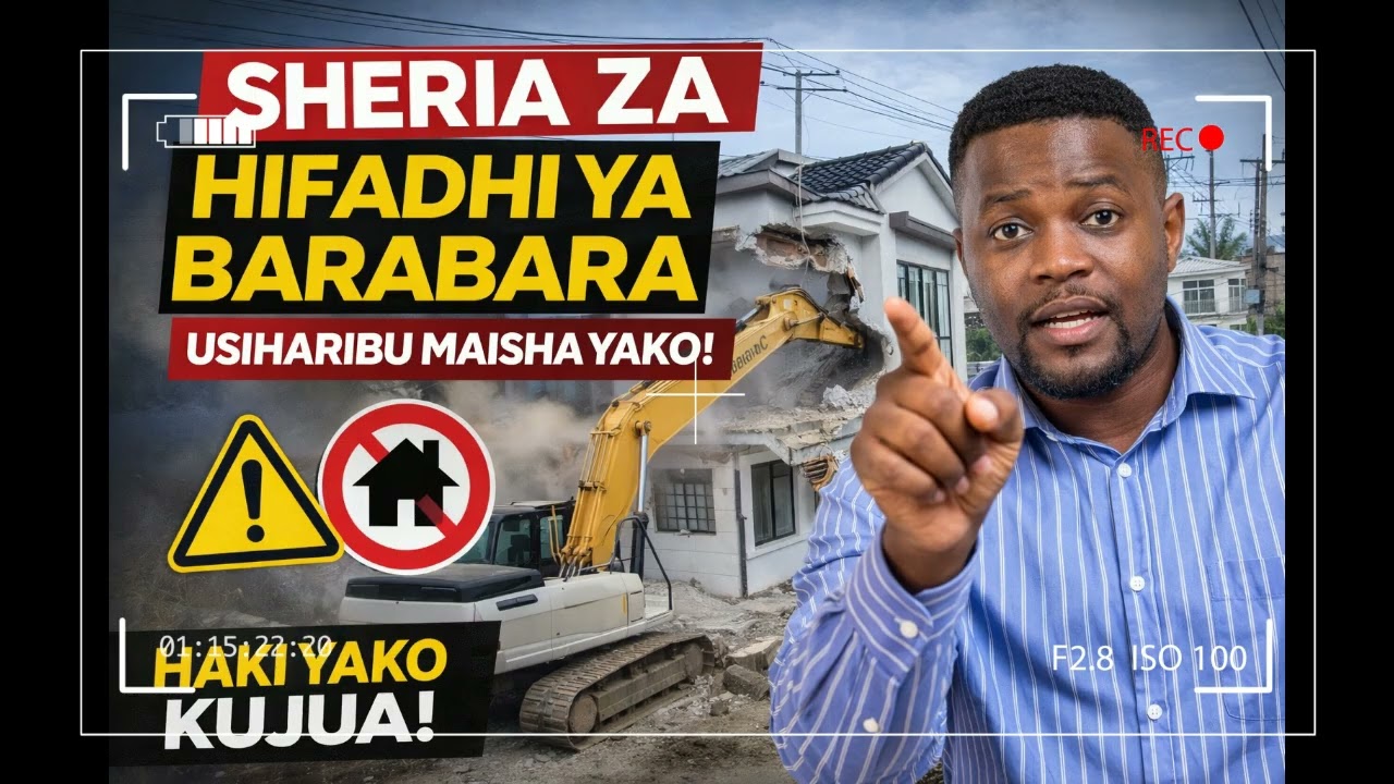 KWANIN SERIKALI HAITOI FIDIA KWENYE HIFADHI YA BARABARA IKIBOMOA NYUMBA YAKO #sheria #sheriatanzania