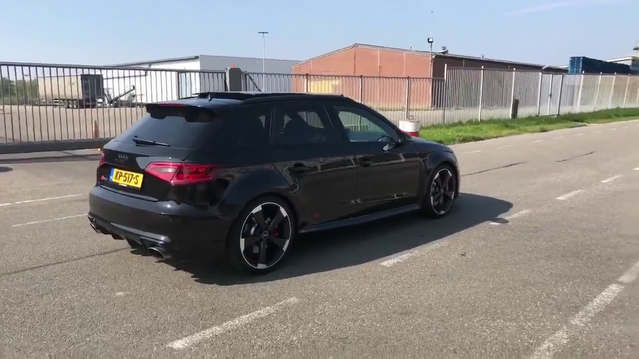 Audi RS3 8V Sportback | ARMYTRIX Valvetronic Exhaust | Loud Revs Sound Test Review 2017 2018