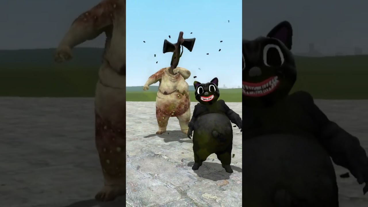 Siren Head VS Cartoon Cat