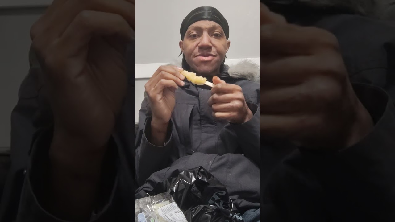 Eating 2 Frozen fruit Bar 🥭 and  🍍