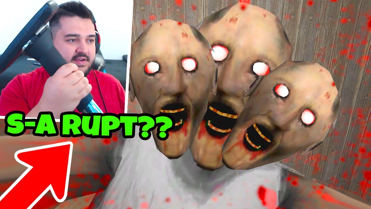 Am RUPT SCAUNUL Real pe GRANNY IMPOSSIBLE cu NERVI!