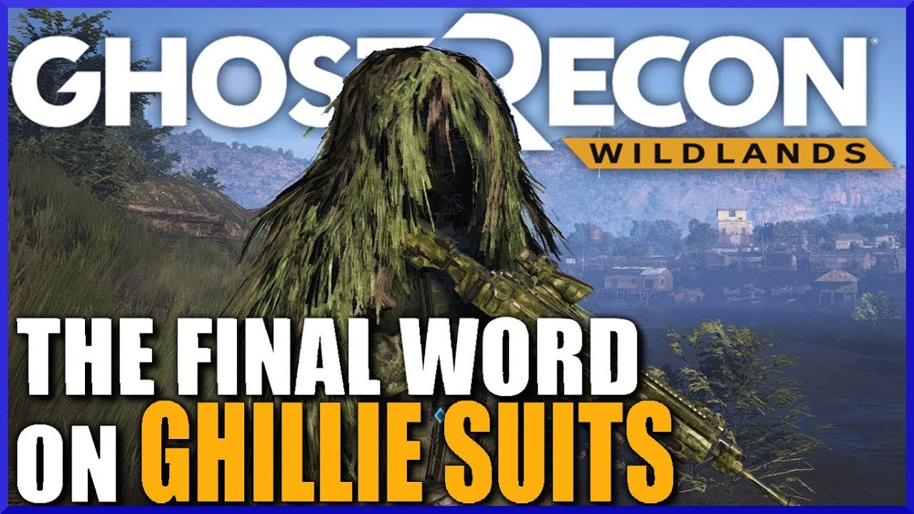 DO GHILLIE SUITS WORK? Ghost Recon Wildlands Ghillie Test