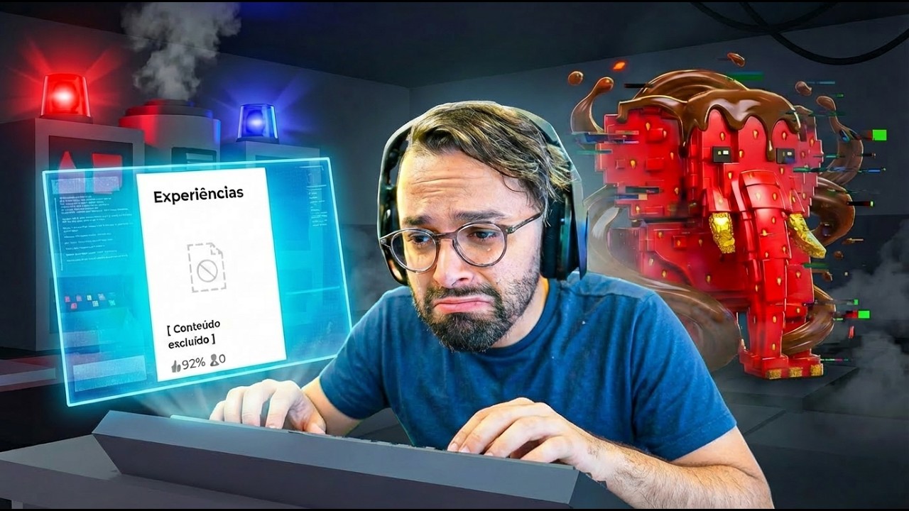 LABORATORY BRAINROT FOI DELETADO&hellip; A ROBLOX VAI DEVOLVER MEU JOGO? 😳🔥