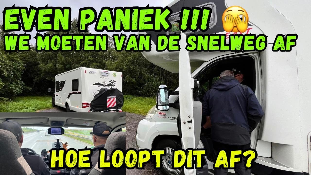 Even paniek, we moeten van de snelweg af, #vlog68