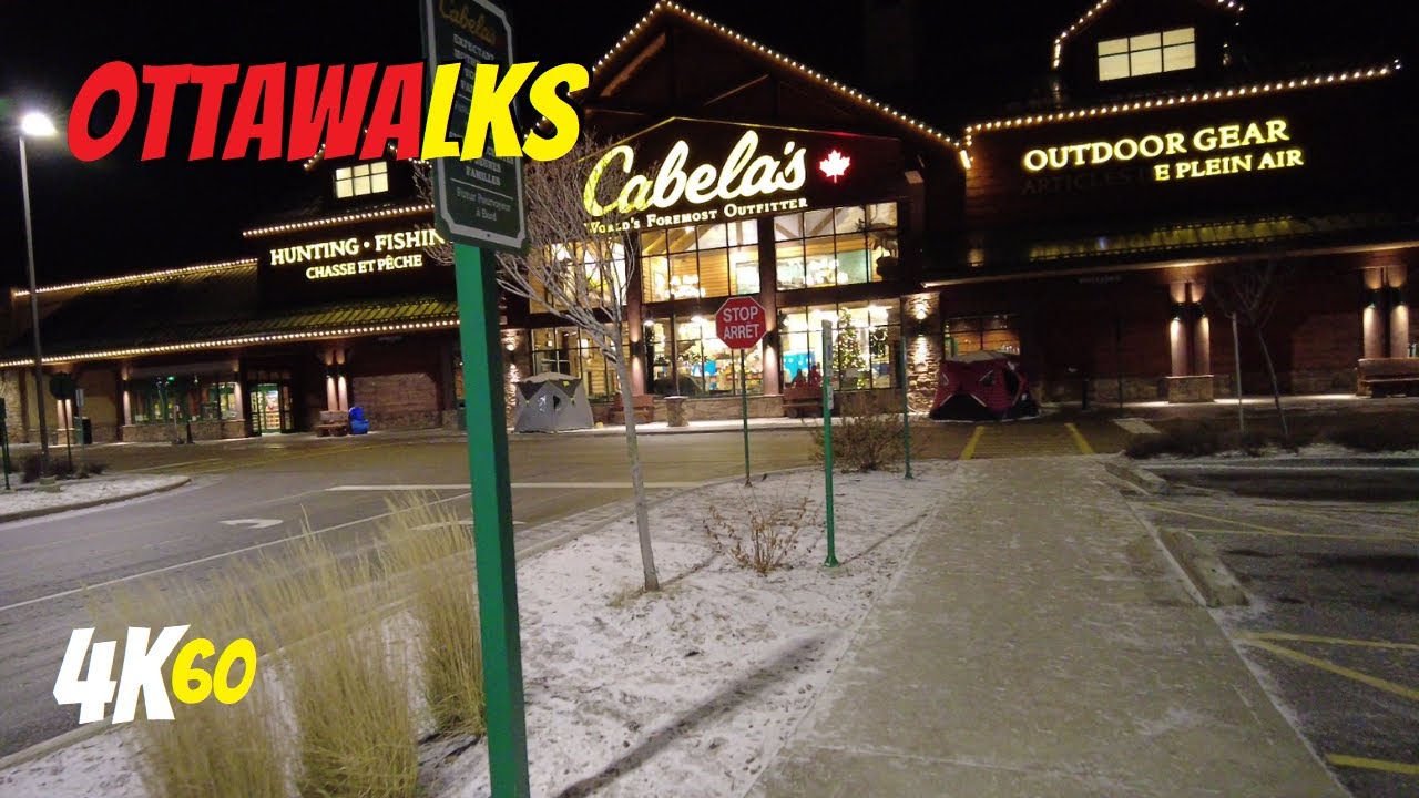 Quick walkthrough of Cabela's Ottawa, Virtual Walking Tour, December 14, 2020