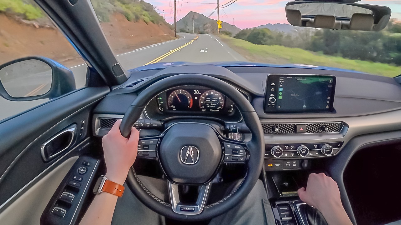 Acura Integra A-Spec 2026 года &mdash; поездка по каньону Сансет и заключительные впечатления после 600...