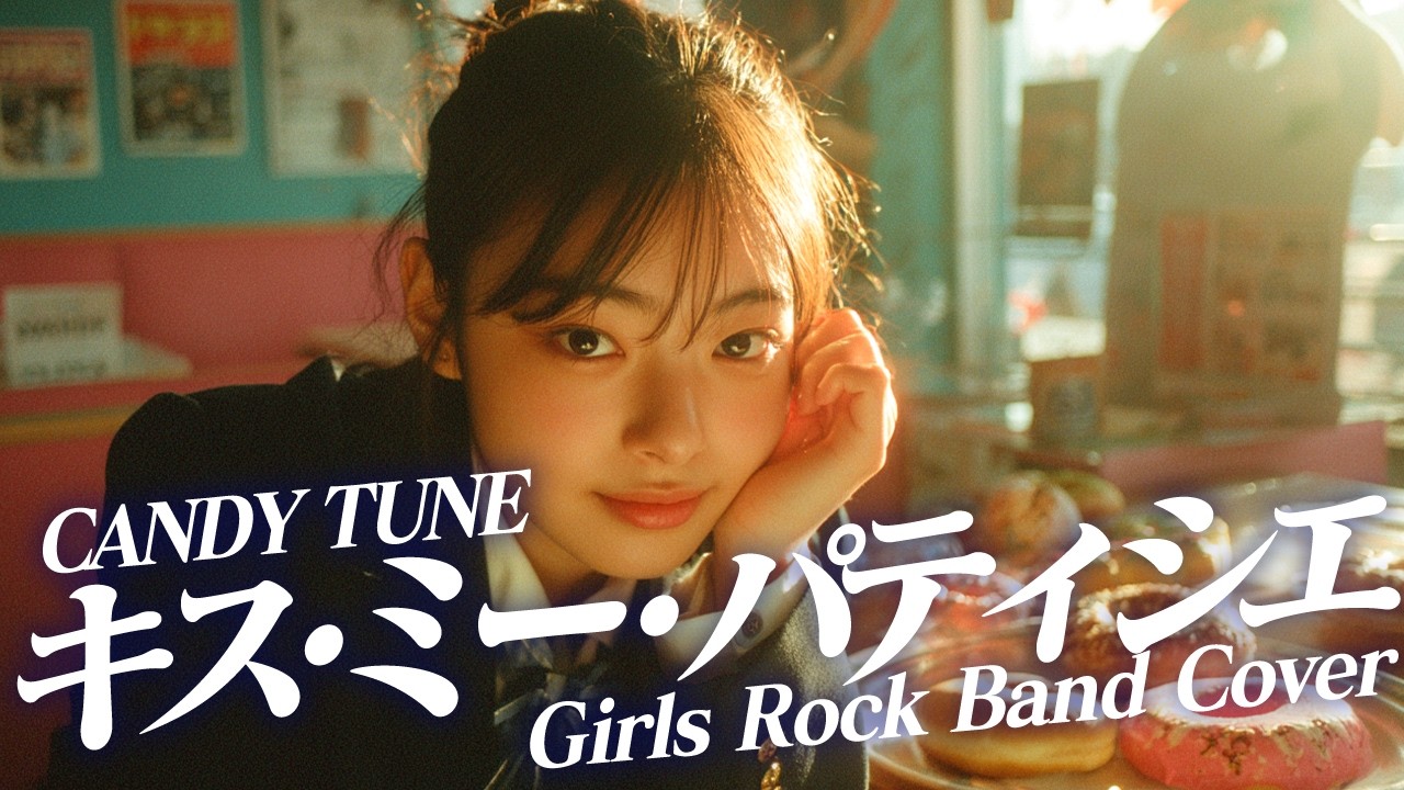 もしも CANDY TUNE『キス・ミー・パティシエ』を 平成ガールズロック風にアレンジしたら Girls Rock Band Cover
